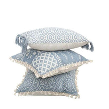 Load image into Gallery viewer, BLEUE Pillow Covers (Set of Four)
