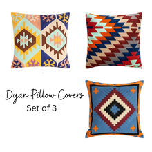 Load image into Gallery viewer, DYAN Pillow Covers (Set of Three)
