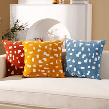 Load image into Gallery viewer, TESSERIS Blue Pillow Covers (Set of Four)
